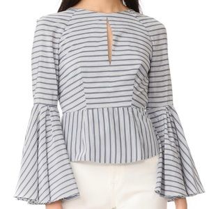NWT Milly Luna blouse